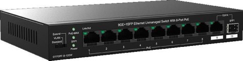 SWITCH POE TENDA TEG1110PF-8-120W