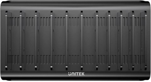 Unitek 10-portowa stacja ładowania 2 x USB-A 15W, 8 x USB-C PD 65W, 120W