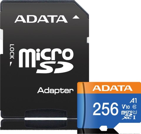 Adata karta microSD Premier 256GB UHS1/CL10/A1+adapter