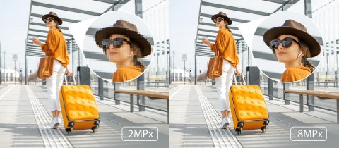 Kamera IP Hilook IPC-B460HAD-LUF/SL panoramiczna 6MP Smart Hybrid Light