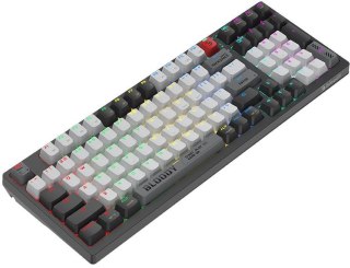 Klawiatura bezprzewodowa A4TECH BLOODY WS98 Grey WRLS (BLMS RED Plus Switches)