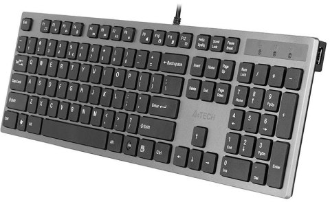 Klawiatura komputerowa A4tech KV-300H USB szary
