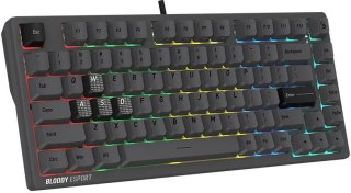 Klawiatura przewodowa A4TECH BLOODY MS76 USB Magnetic Iron Grey