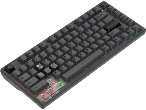 Klawiatura przewodowa A4TECH BLOODY MS76 USB Magnetic Iron Grey
