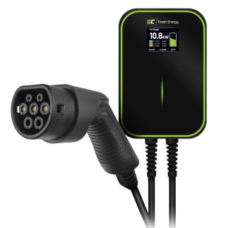 ŁADOWARKA EV Green Cell WALLBOX EV POWERBOX 22kW TYPE 2 (6m) 3-FAZ EV14