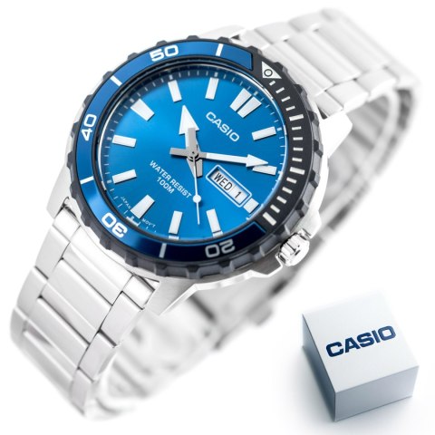 Zegarek Męski Casio MTD-125D-2A1 + BOX