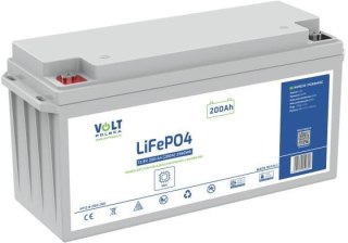 AKUMULATOR VOLT POLSKA LITOWO-ŻELAZOWO-FOSFORANOWY LiFePO4 12,8V 200Ah 200A