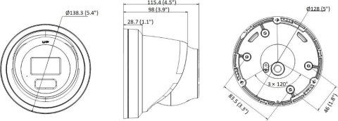 Kamera IP Hikvision DS-2CD2367G3-LIS2UY/SL 2.8mm