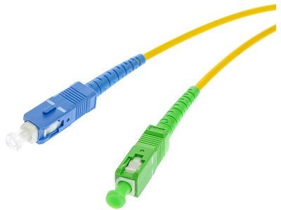 PATCHCORD ŚWIATŁOWODOWY SM SC/UPC-SC/APC SIMPLEX 2m
