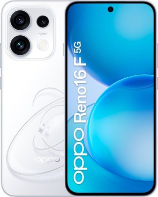 Smartfon OPPO Reno16 F 5G 8/256GB Biały (Pop White)