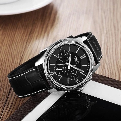 ZEGAREK MĘSKI CASIO MTP-1375L 1A (zd115b) + BOX