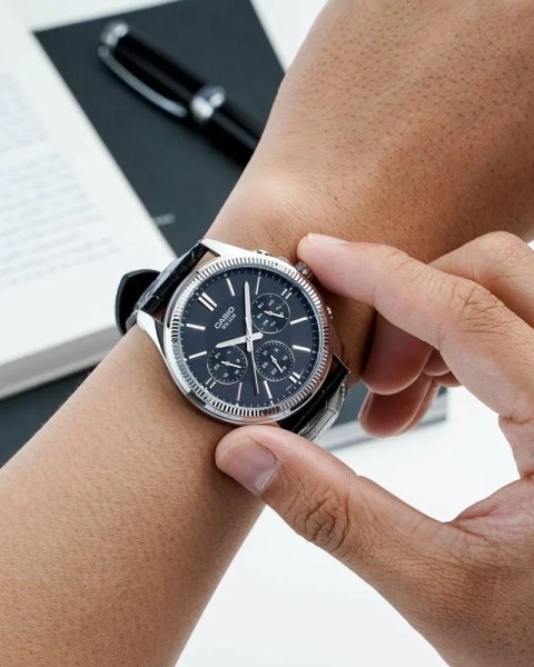 ZEGAREK MĘSKI CASIO MTP-1375L 1A (zd115b) + BOX