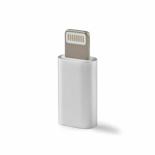 Adapter REVERSE Micro/iPhone srebrny