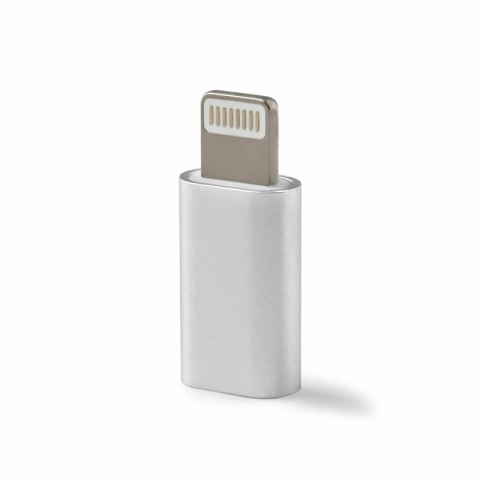 Adapter REVERSE Micro/iPhone srebrny