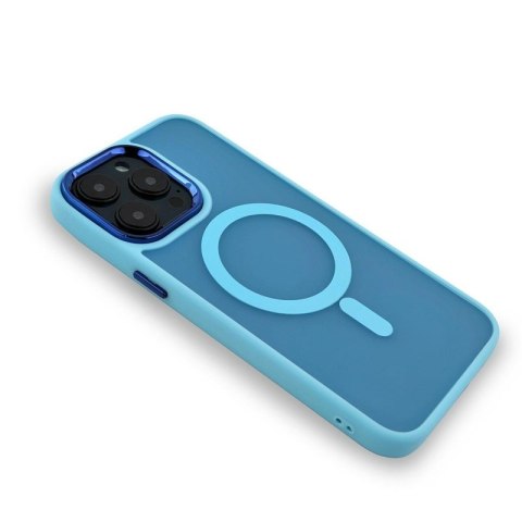Etui MAGMAT MAGSAFE do Apple iPhone 15 PRO MAX niebieski