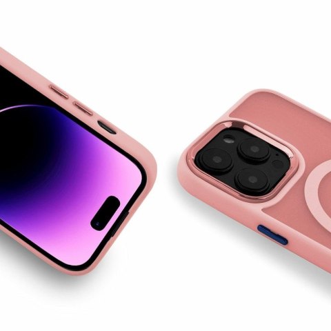 Etui MAGMAT MAGSAFE do Apple iPhone 15 PRO MAX różowy