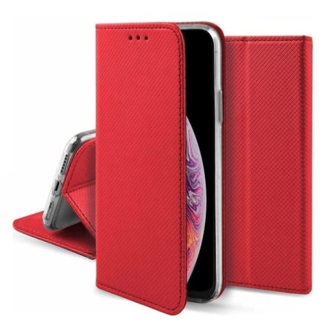 Kabura MAGNET BOOK do Xiaomi 14 PRO czerwony