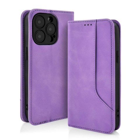 Kabura PRIME BOOK do Motorola MOTO G86/G86 POWER fioletowy