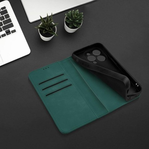 Kabura PRIME BOOK do Xiaomi REDMI NOTE 13 PRO+ 5G zielony
