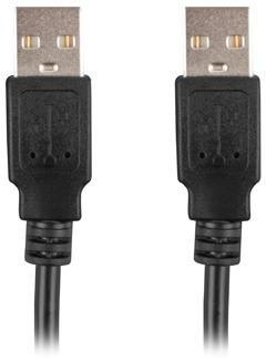 KABEL USB-A M/M 2.0 0.5M CZARNY LANBERG