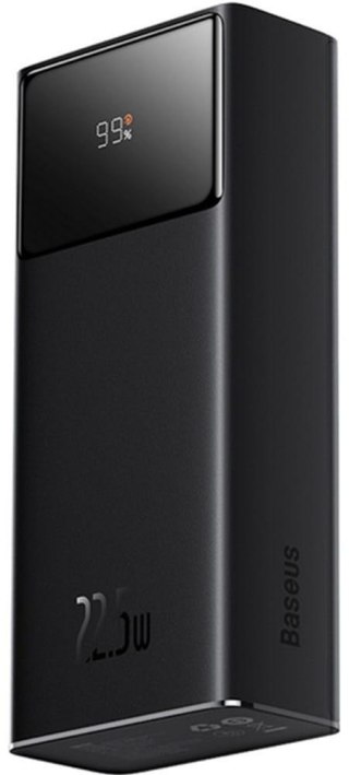 Powerbank Baseus EnerFill FP41 30000 mAh 22,5 W USB-A USB-C czarny z kablem USB-A / USB-C
