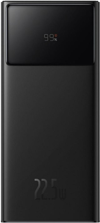 Powerbank Baseus EnerFill FP41 30000 mAh 22,5 W USB-A USB-C czarny z kablem USB-A / USB-C