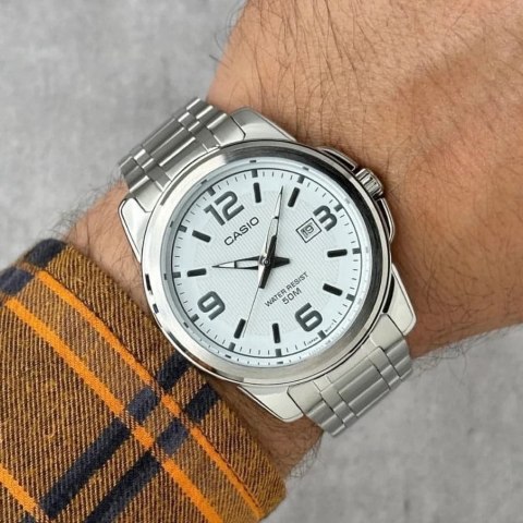 ZEGAREK MĘSKI CASIO MTP-1314D-7AV (zd024b) + BOX