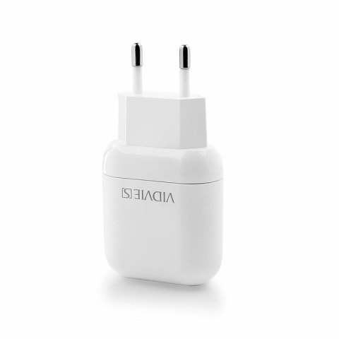 Ładowarka sieciowa VIDVIE CE12 1xUSB 2.4A biały