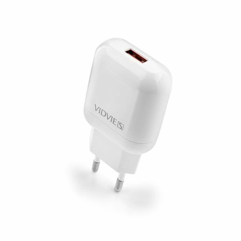 Ładowarka sieciowa VIDVIE CE12 1xUSB 2.4A biały