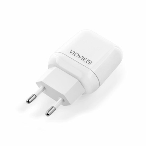 Ładowarka sieciowa VIDVIE CE12 1xUSB 2.4A biały