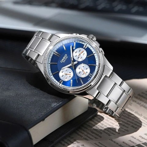 ZEGAREK MĘSKI CASIO MTP-1375D-2A1VDF (zd112e) + BOX