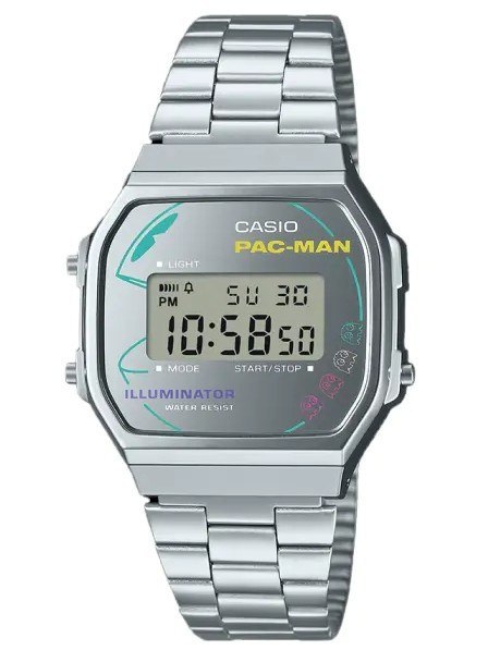 ZEGAREK UNISEX CASIO PAC MAN Vintage A168WEPC-7ADR + BOX