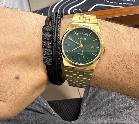 Zegarek Męski Casio MTP-B146G-3A + BOX (zd270d)