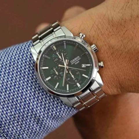 Zegarek Męski Casio MTP-E510D-3A + BOX