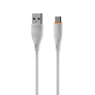 Kabel VIDVIE CB4016 USB/Type C 2.4A, 1m biały