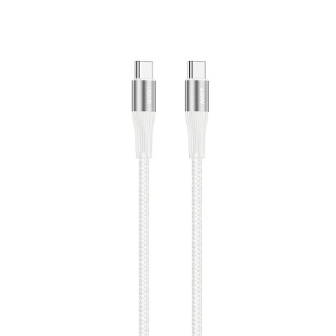 Kabel VIDVIE CB4038 Type C/Type C 60W, 2m biały