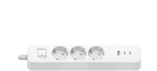 Listwa zasilająca Xiaomi 20W Power Strip (2x USB-C, 1x USB-A)