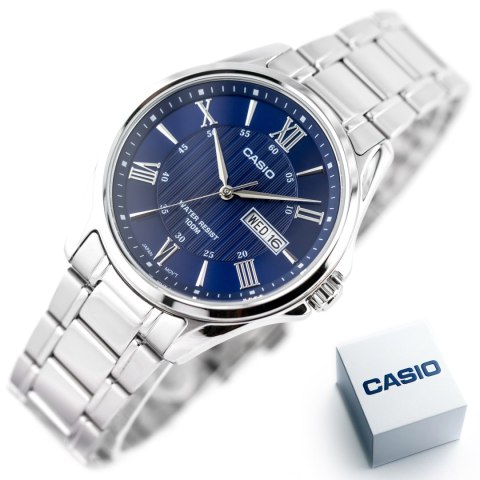 ZEGAREK MĘSKI CASIO MTP-1384D-2A + BOX