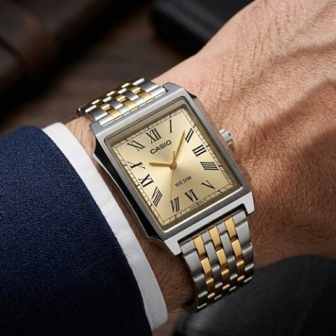 ZEGAREK MĘSKI CASIO MTP-B190SG-9B + BOX
