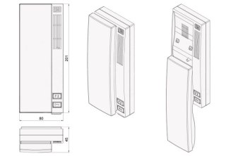 ACO INS-UP720B UNIFON - hold, 1-przycisk; 9313