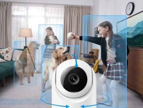 Kamera IP Reolink E Series E331 5MP Wi-Fi niania wewnętrzna biała