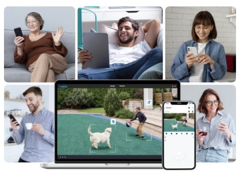 Kamera IP Reolink E Series E331 5MP Wi-Fi niania wewnętrzna biała