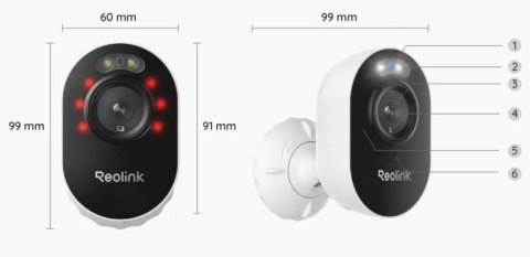 Kamera IP Reolink Lumus Series E450 8MP