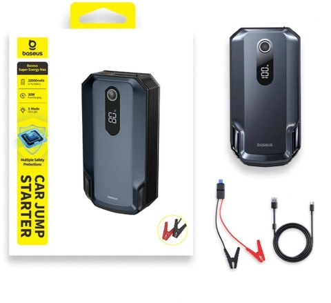 POWERBANK BOOSTER Baseus Super Energy Max Jump Starter 20000mAh 12V 2000A