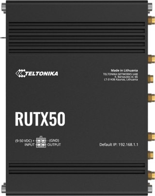 Teltonika RUTX50 router przemysłowy 5G (RUTX5000AC00)