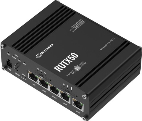 Teltonika RUTX50 router przemysłowy 5G (RUTX5000AC00)