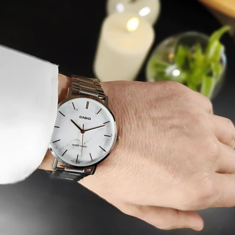 ZEGAREK MĘSKI CASIO MTP-VT01DM-7A (zd123a) + BOX