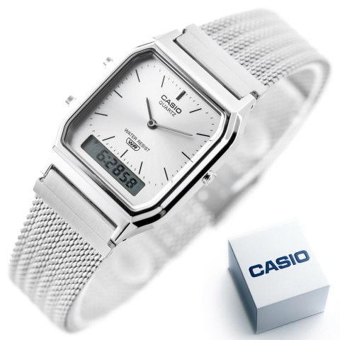 ZEGAREK UNISEX CASIO Vintage AQ-230EM-7A + BOX