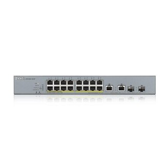 Switch Zyxel GS1350-18HP 18p CCTV PoE 250W