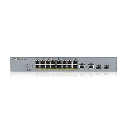 Switch Zyxel GS1350-18HP 18p CCTV PoE 250W
